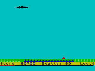 Air Raid screenshot 3 for ZX Spectrum